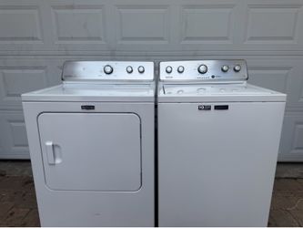 Maytag washer and dryer