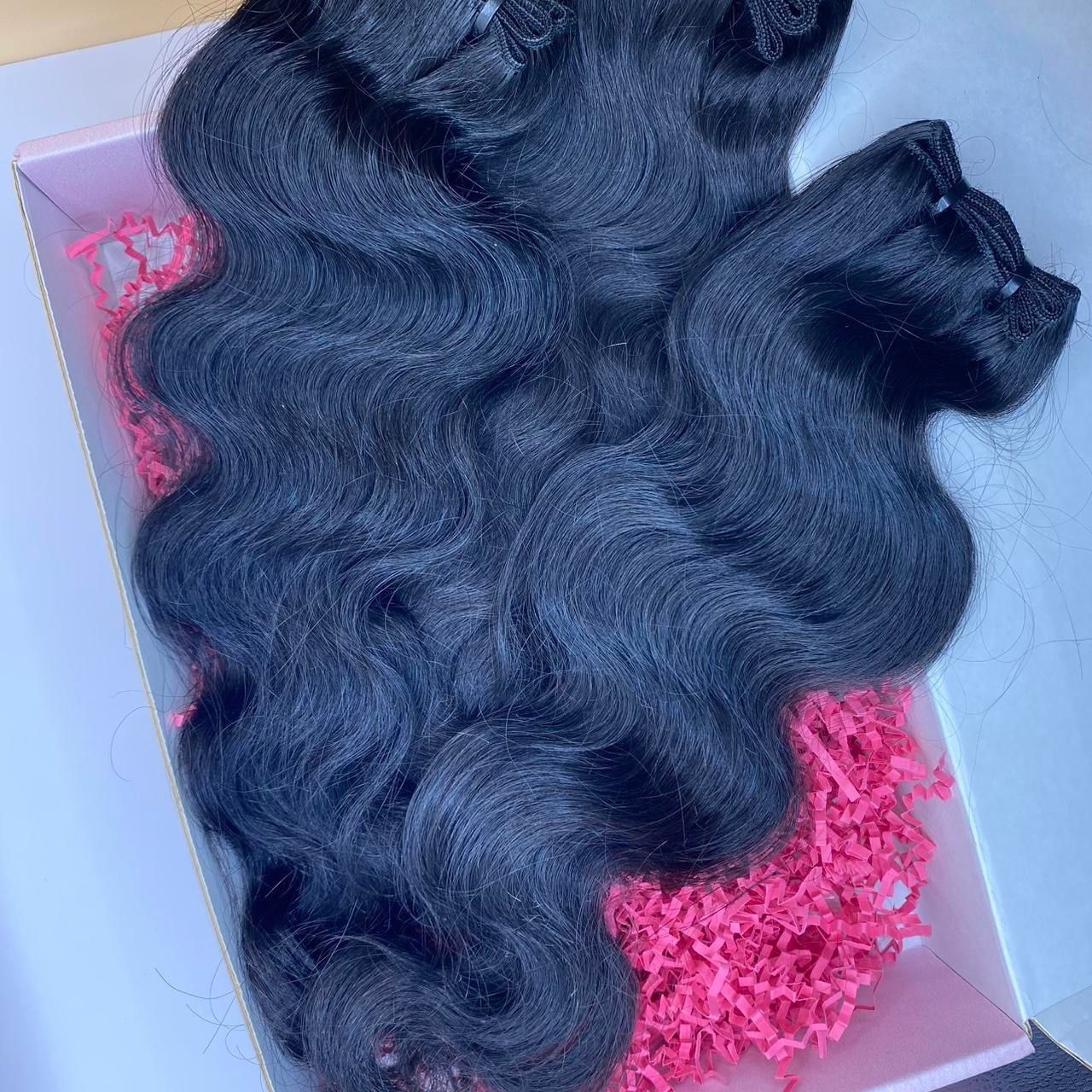 Raw Indian Hair 3 Bundles “16
