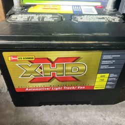 Used Good Car Battery 24F Charged Ready To Use 