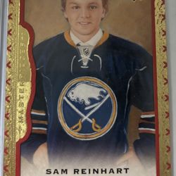 2014-15 Upper Deck Masterpieces - Rookies Red Framed #179 Sam Reinhart /100 (RC)