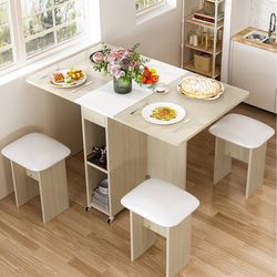 Foldable Table For 4