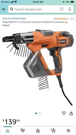 Drywall & Deck Collated Screwdriver