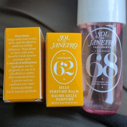 ONE BOTTLE Sol De Janeiro 68            TWO jelly Perfume Balm