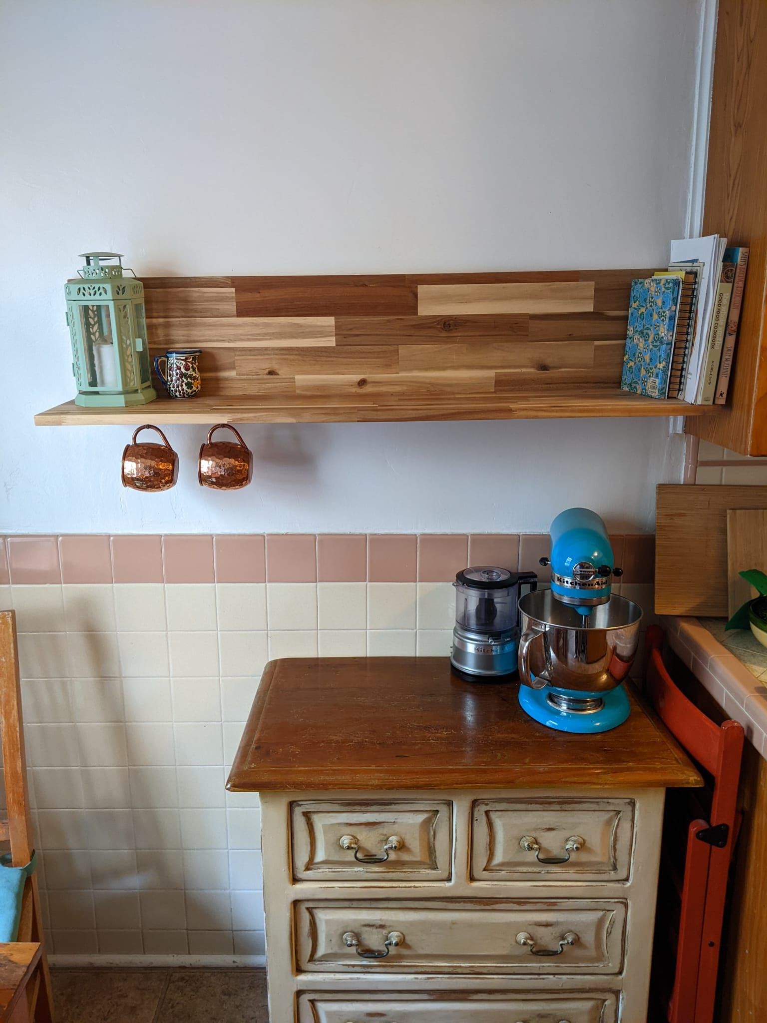 IKEA SKOGSTA Wall Shelf Solid Acacia Wood 40 OBO for Sale in San