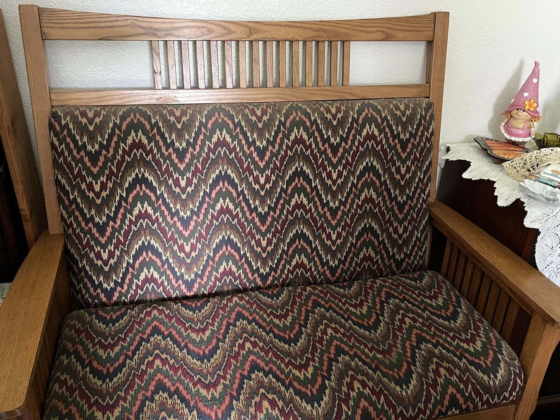 Bassett Furniture Mission Style Bench