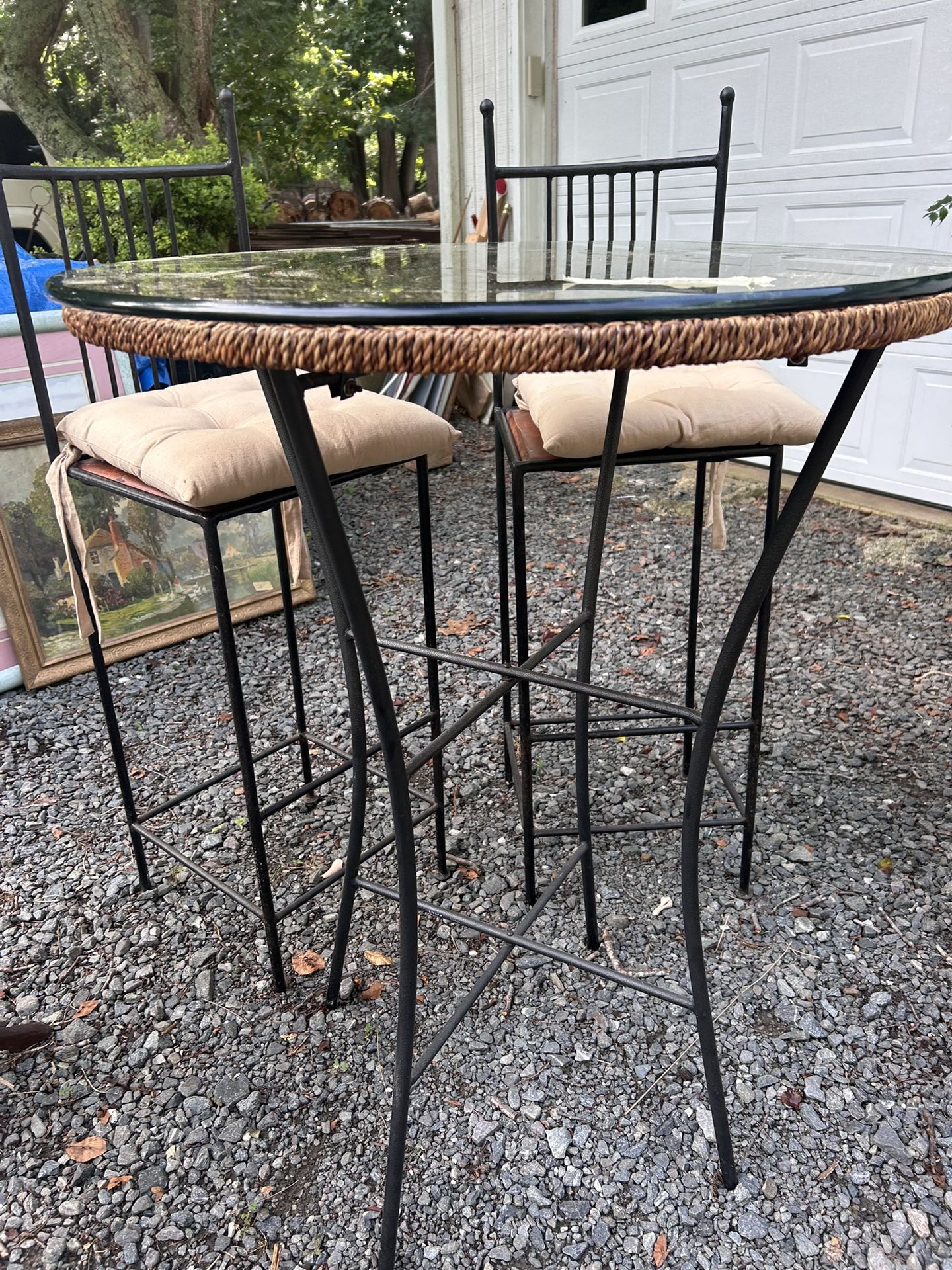 Bar Height Table And Chairs 