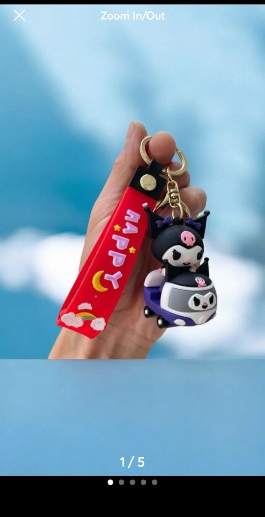 Katie Cat Kuromi keychain(buy one get one free!)