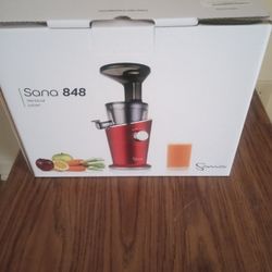 Sana 848 Vertical Juicer (Red/Black)