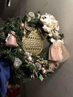Victorian Wreath Handmade by craftswoman locally