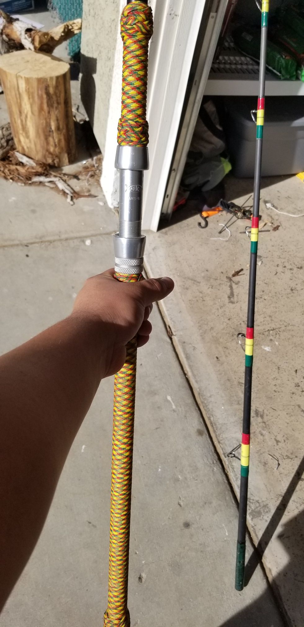 Custom Rasta Fishing rod for Sale in Compton, CA - OfferUp