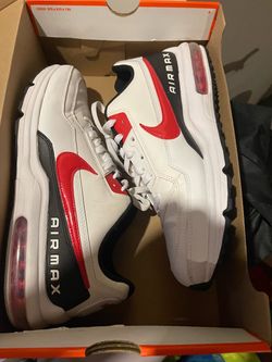 Men’s red/ white/black Nike shoes