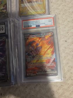 PSA 9 Rocket's Moltres ex Special Illustration Rare