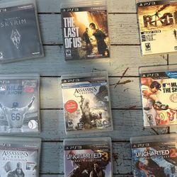 ps3 games used 