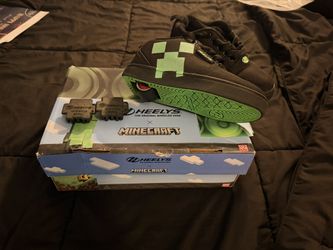 Minecraft Heelys Boys Size 13c