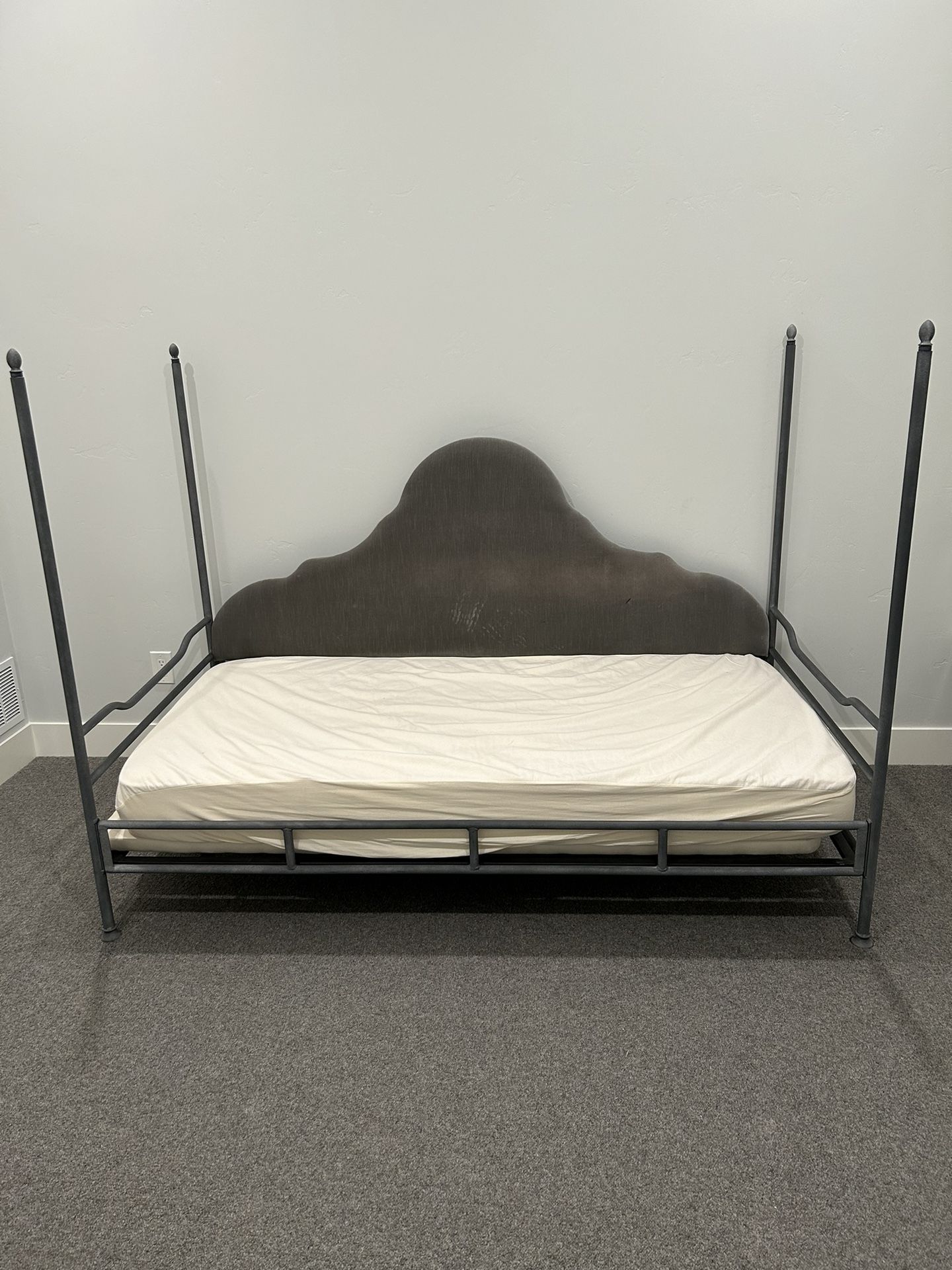Restoration Hardware Allegra Iron Canopy Daybed