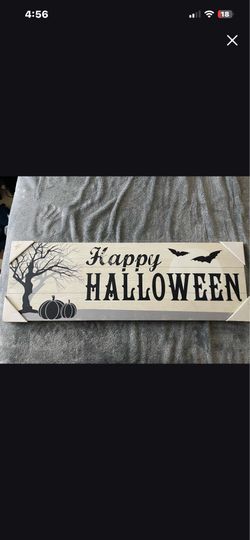 Happy Halloween 🎃 Sign