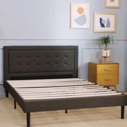 Nectar Cal King Bed Frame with Headboard