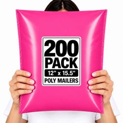 POLYMAILERS SHIPPING BAGS (MULTI-QUANTITY) 12" X 15.5" SELF SEAL MAILERS