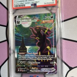 Pokemon 2021 Umbreon VMAX 215/203 Alt Art Evolving Skies GEM MINT PSA 10