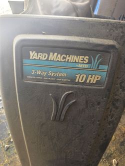 Yard Machines by MTD 10HP Chipper Shredder