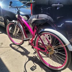 Pink Cruiser Bike 26