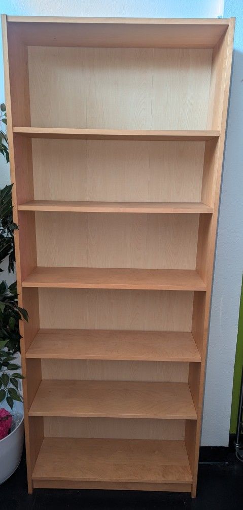 BILLY
Bookcase, birch effect, 31 1/2x11x79 1/2 "