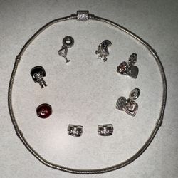 Pandora Bracelet With Charms