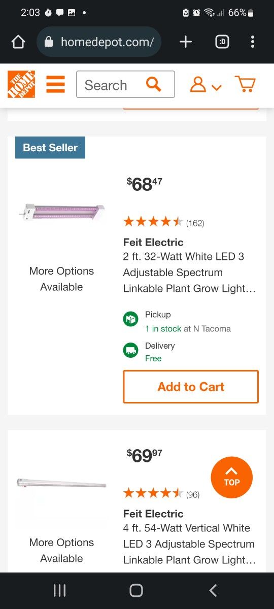 Feitt Grow Light 