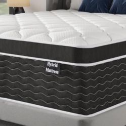 Hybrid Queen Mattress 10” Inches