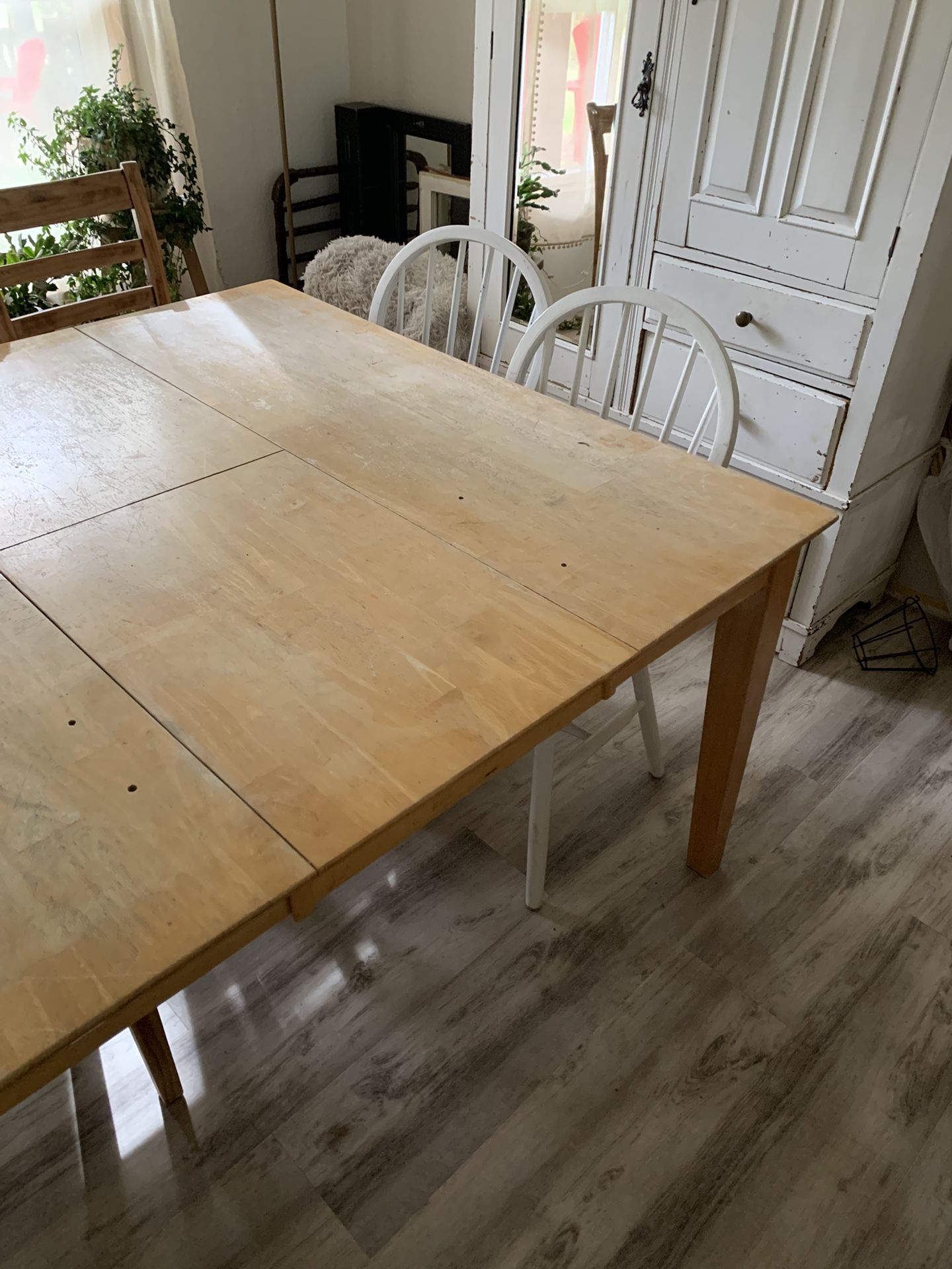 FREE TABLE AND CHAIRS