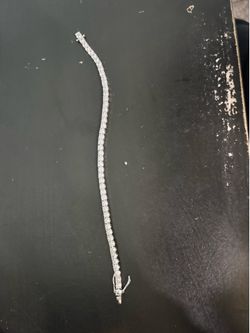Moissanite diamond bracelet 925 sterling silver