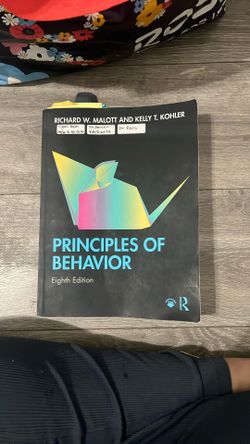 Principles Of Behavior