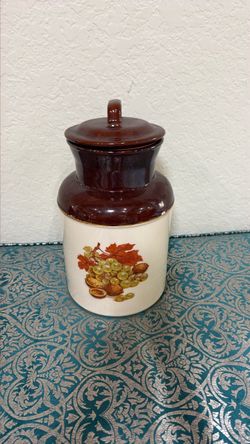Vintage McCoy 254 Ceramic Canister with Lid for Sale in San Antonio, TX ...