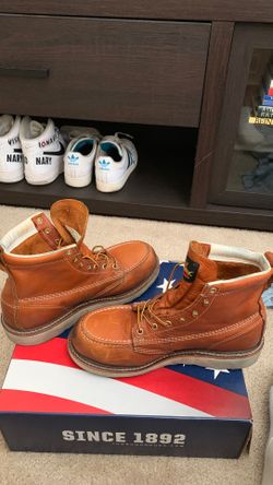 STEEL TOED WORK BOOTS