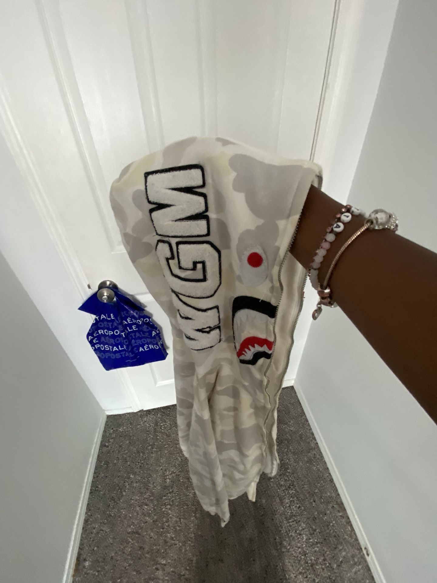 BAPE City Camo Half Shark Full Zip Hoodie