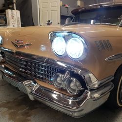 1958 To 1976 CHEVY IMPALA GLASS LED HEADLIGHTS