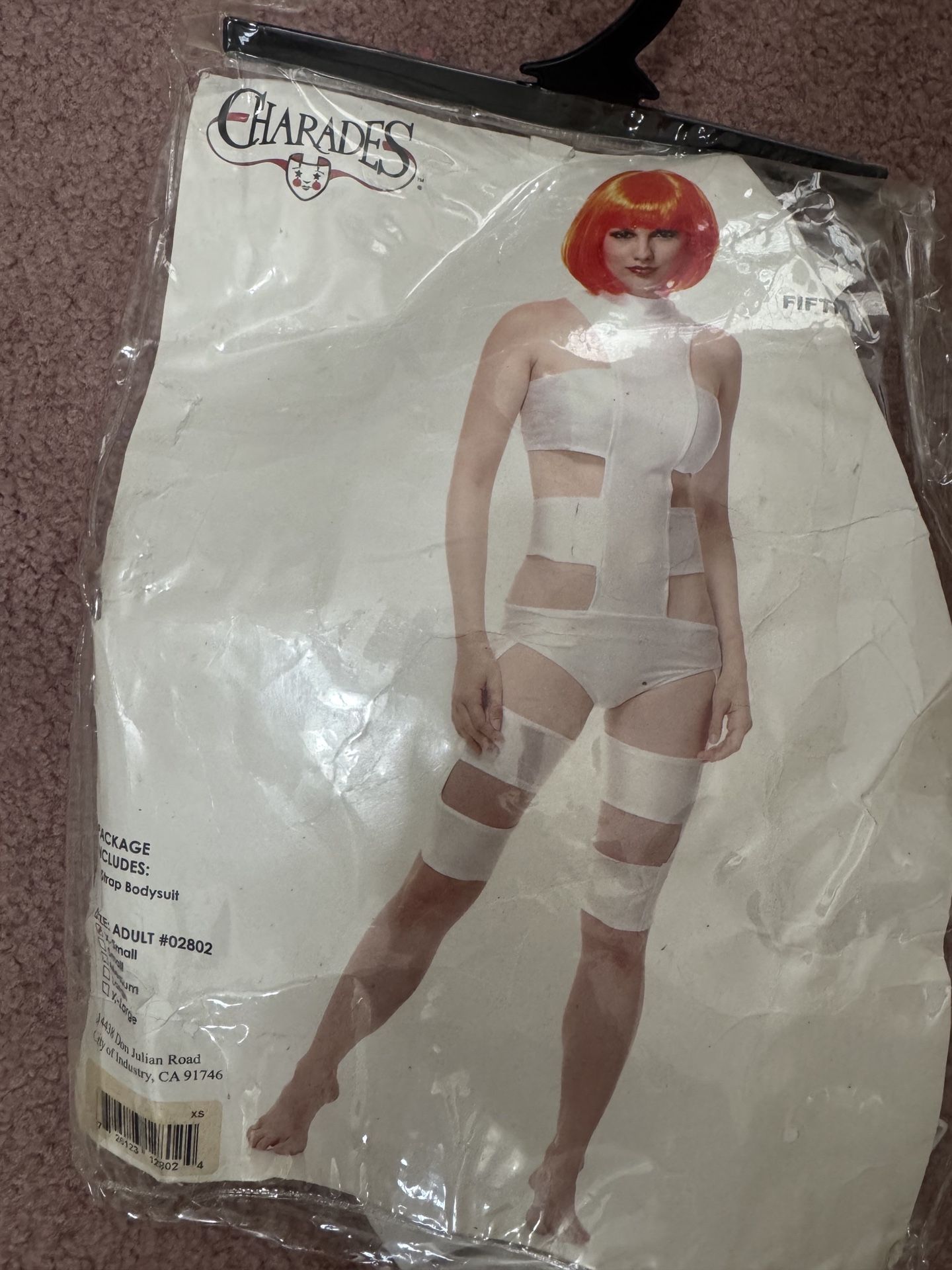 Vintage Xs 5 th element costume suit cyber space bodysuit festival outfit white
