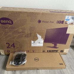 Brand New Monitor/Dell Keyboard/Mouse