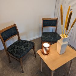 2 Chairs And Table Set 