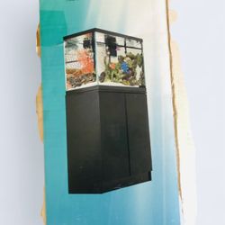   Imagitarium Black Gloss Fish Tank Stand 