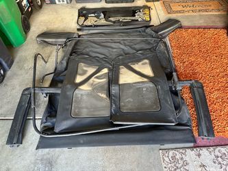 JK Sport 2 door soft top.