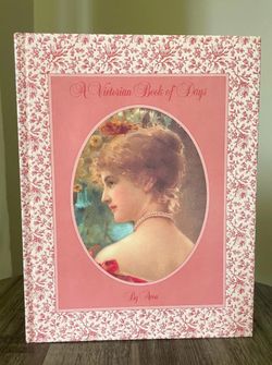 1985 Victorian Book of Days by Avon illustrated calendar book