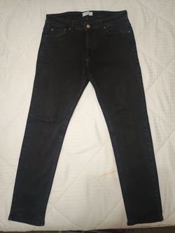 London Legend Black Slim Fit Jeans
