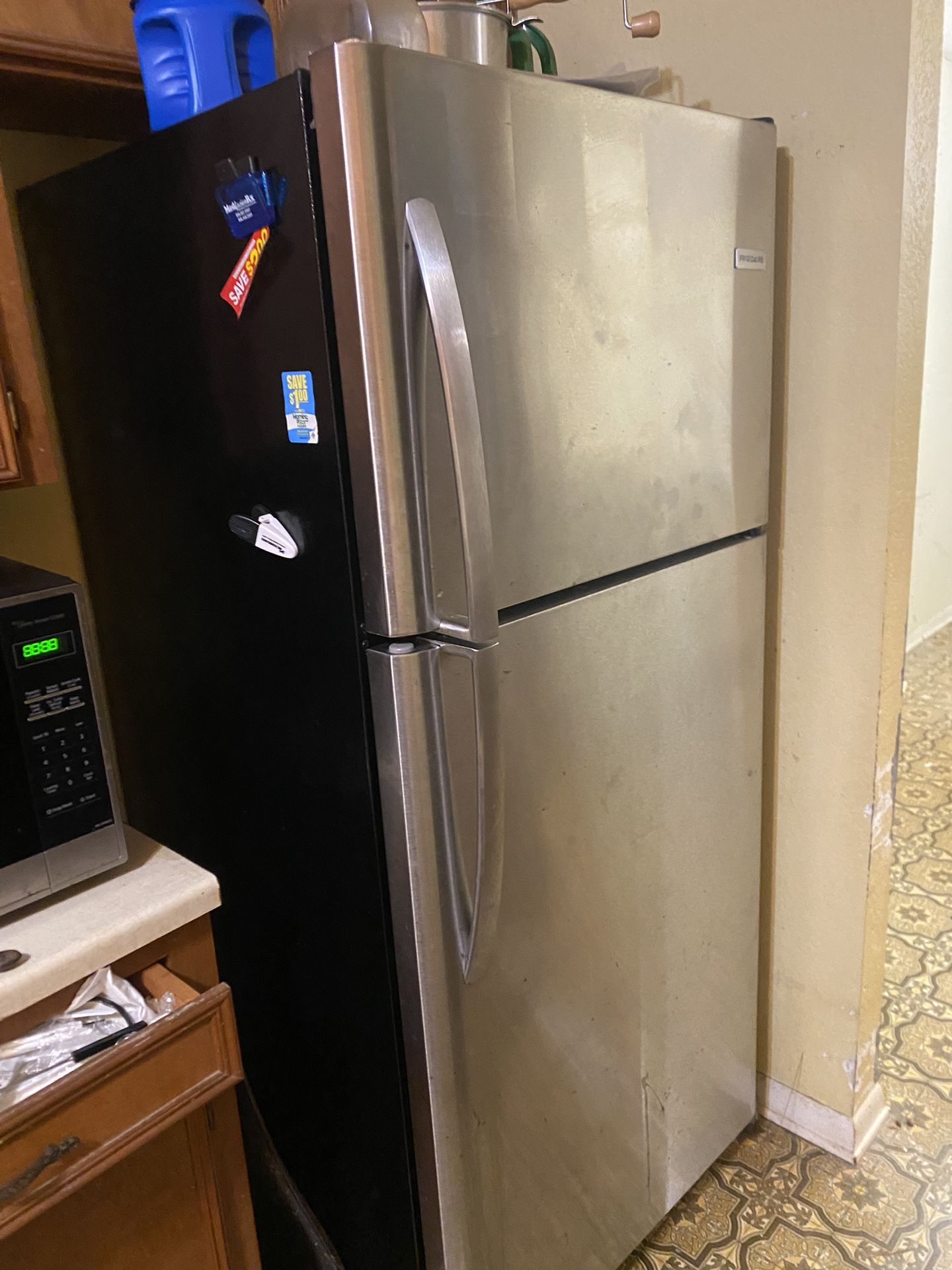 Frigidaire Stainless Steel Fridge 