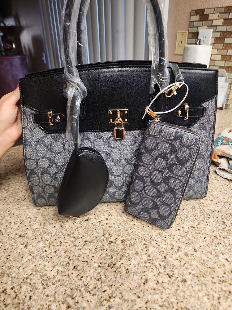 Purse And Wallet Set