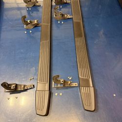 2022 Chevy Silverado Trailboss Running Boards Black OEM