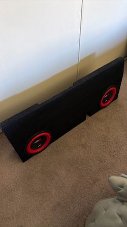 Dual 10” sub box w/speakers