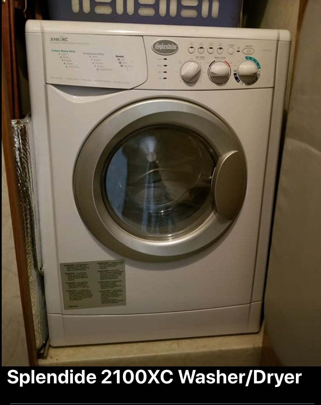 SPLENDIDE 2100XC Vented AC Washer-Dryer Combo