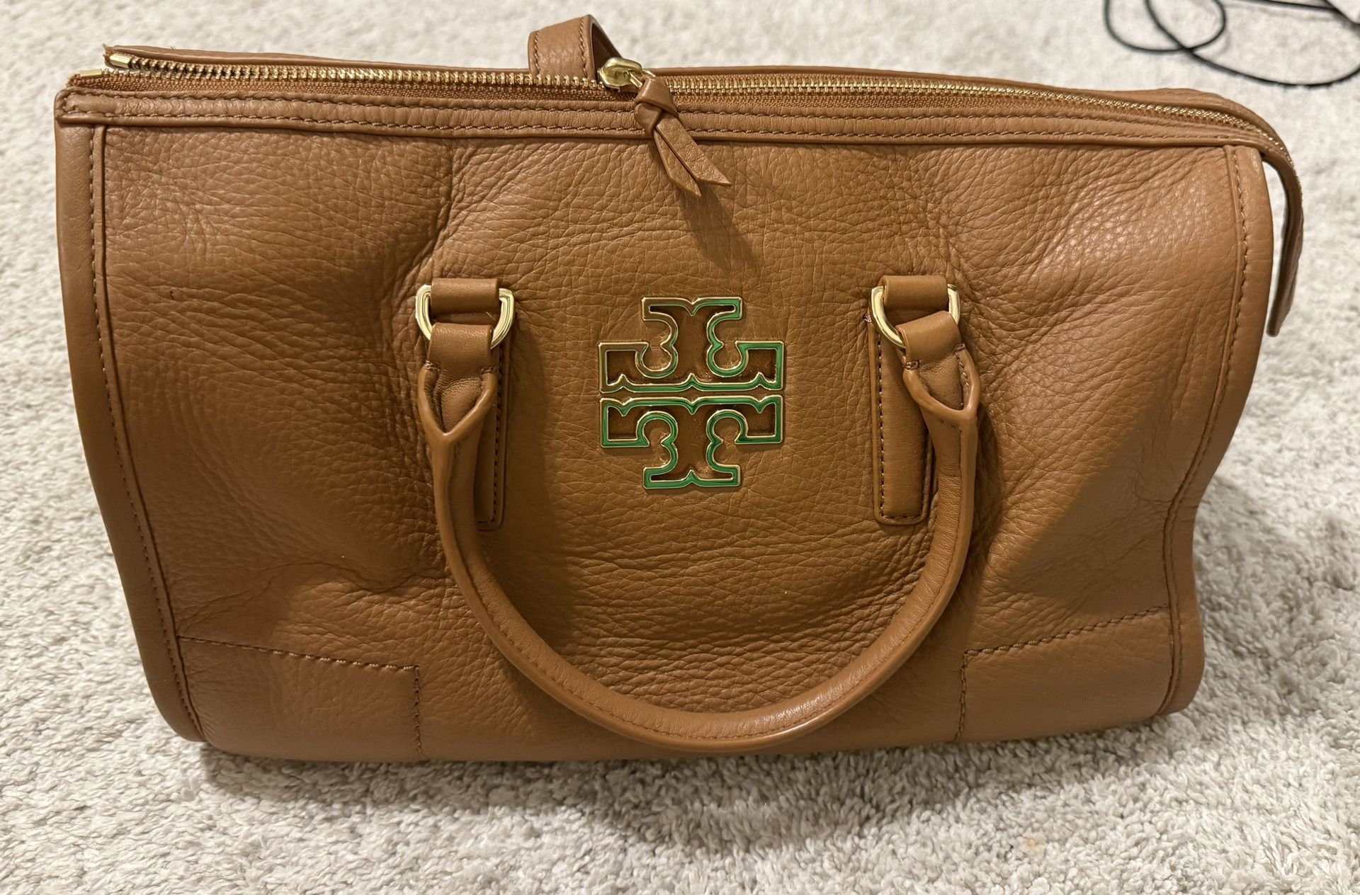 Tory Burch Brown Leather Purse