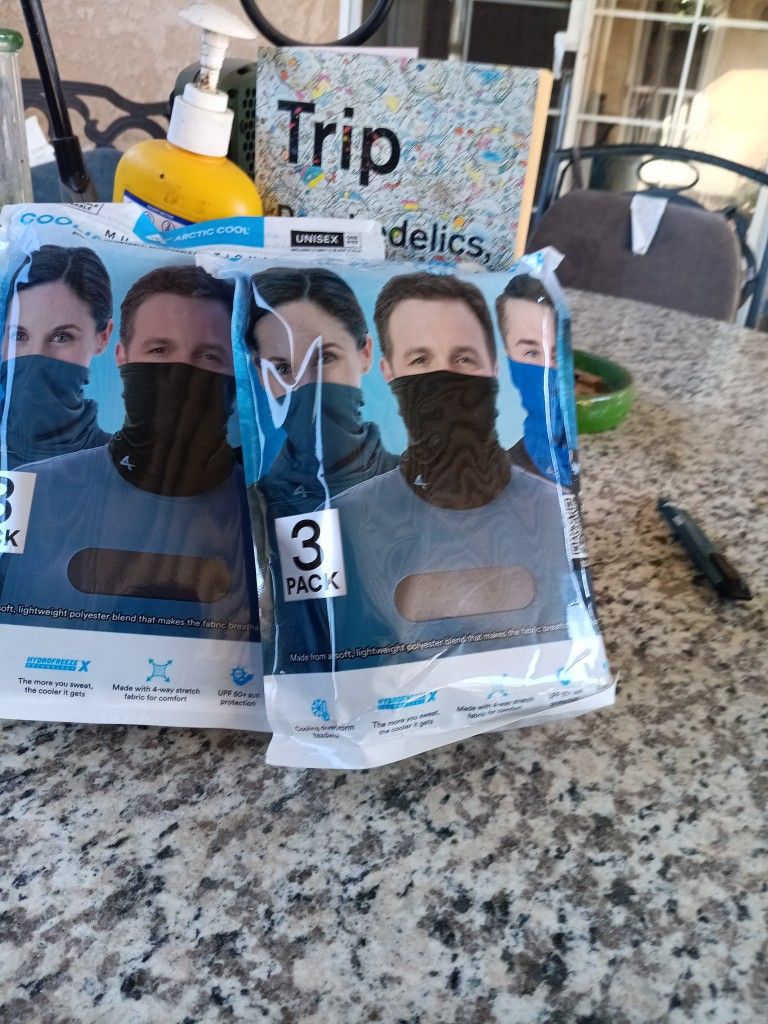 Face Cover Mask Artic Cool $10 Each Pack